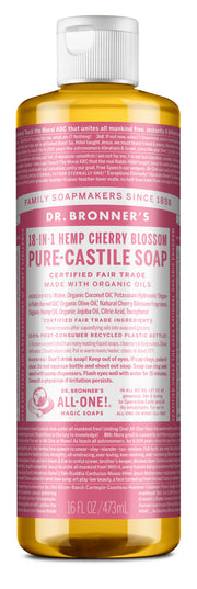 Dr. Bronner's Cherry Blossom Liquid Soap