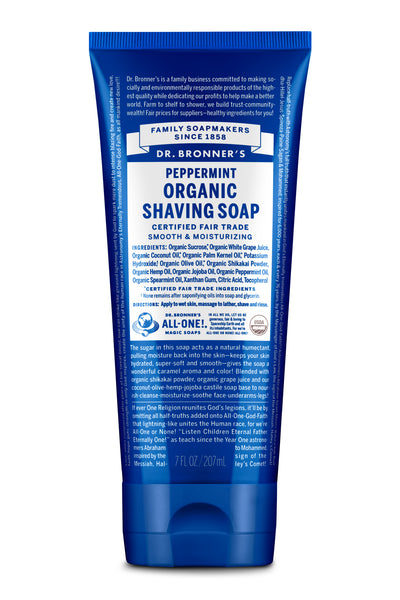 Peppermint - Organic Shaving Soap - peppermint-organic-shaving-soap