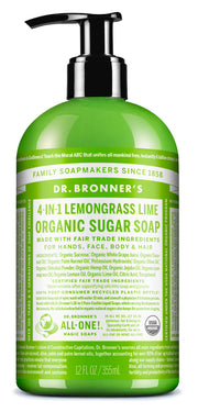 Dr. Bronner's Pump Soap - Lemongrass Lime