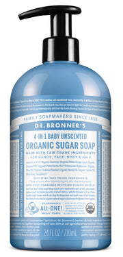 Dr. Bronner's Pump Soap - Baby Unscented 
