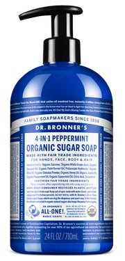 Dr. Bronner's pump Soap - Peppermint