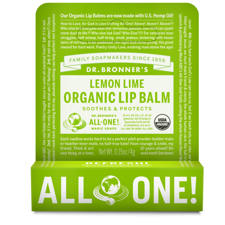 Dr. Bronner's Lemon Lime Lip Balm