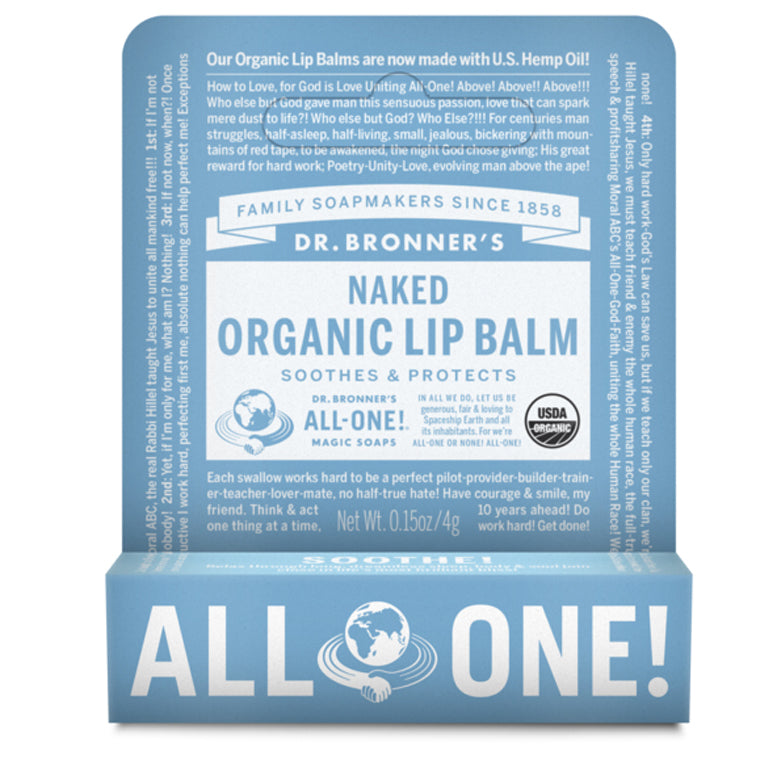 Dr. Bronner's Naked Lip Balm